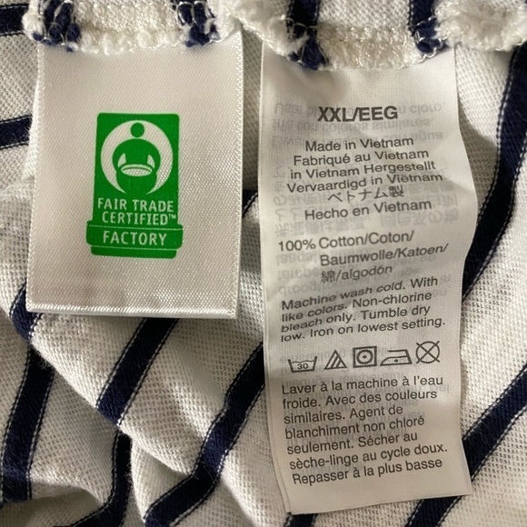 J. Crew Women’s Striped “Artist Tee” - Picture 4 of 5